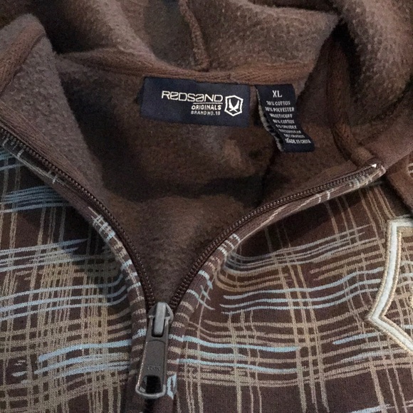 men’s reds and zip sweatshirt - Picture 1 of 3